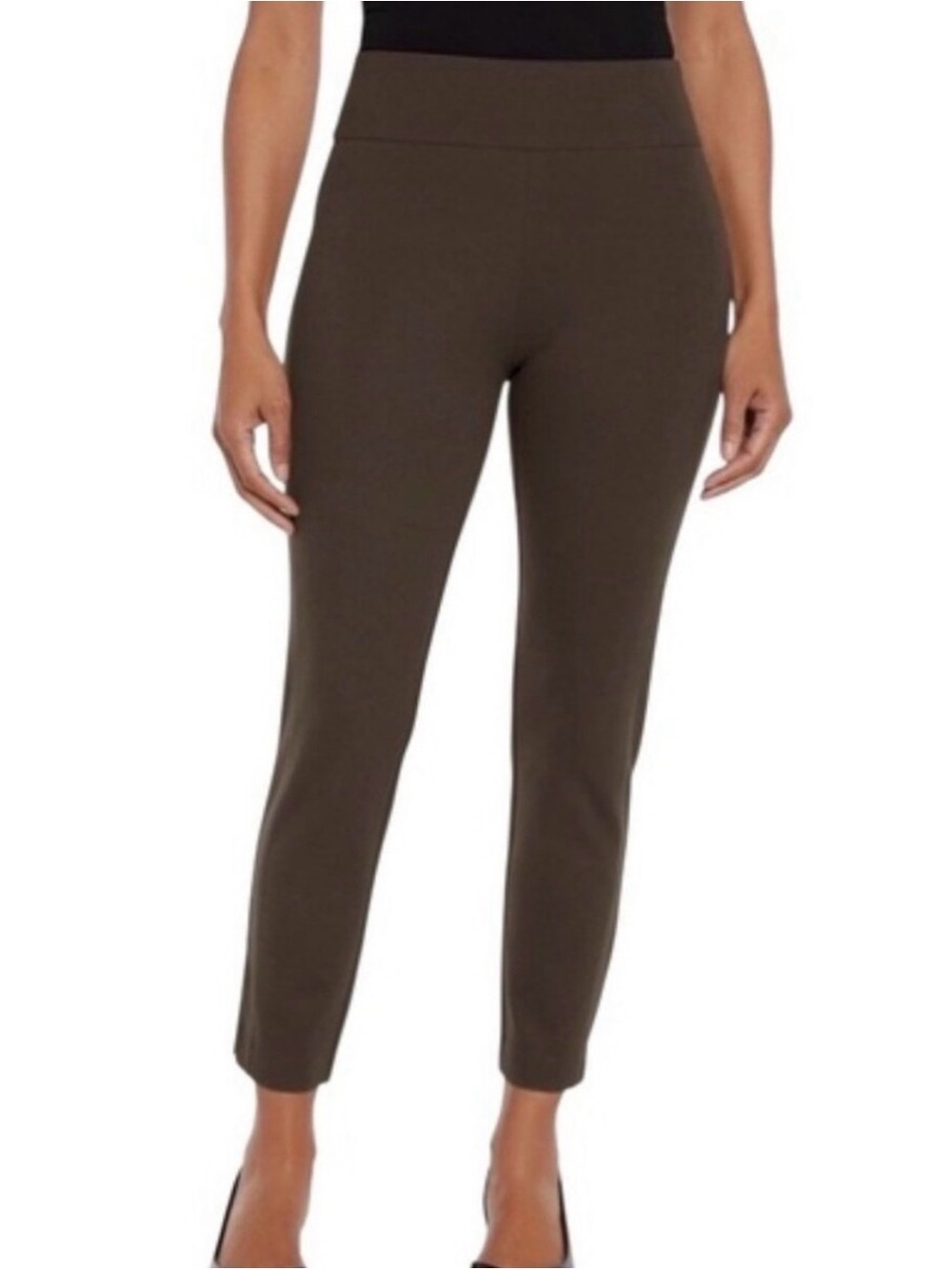 Express Brown Ankle Slim Pants